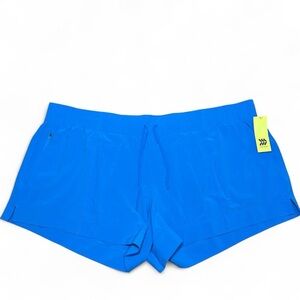 NWT Blue All in Motion Athletic Workout Athleisure Shorts Size 4X